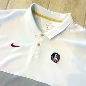 4XL Golf Polo Nike Golf Dri Fit Shirt Florida Seminole’s Logo